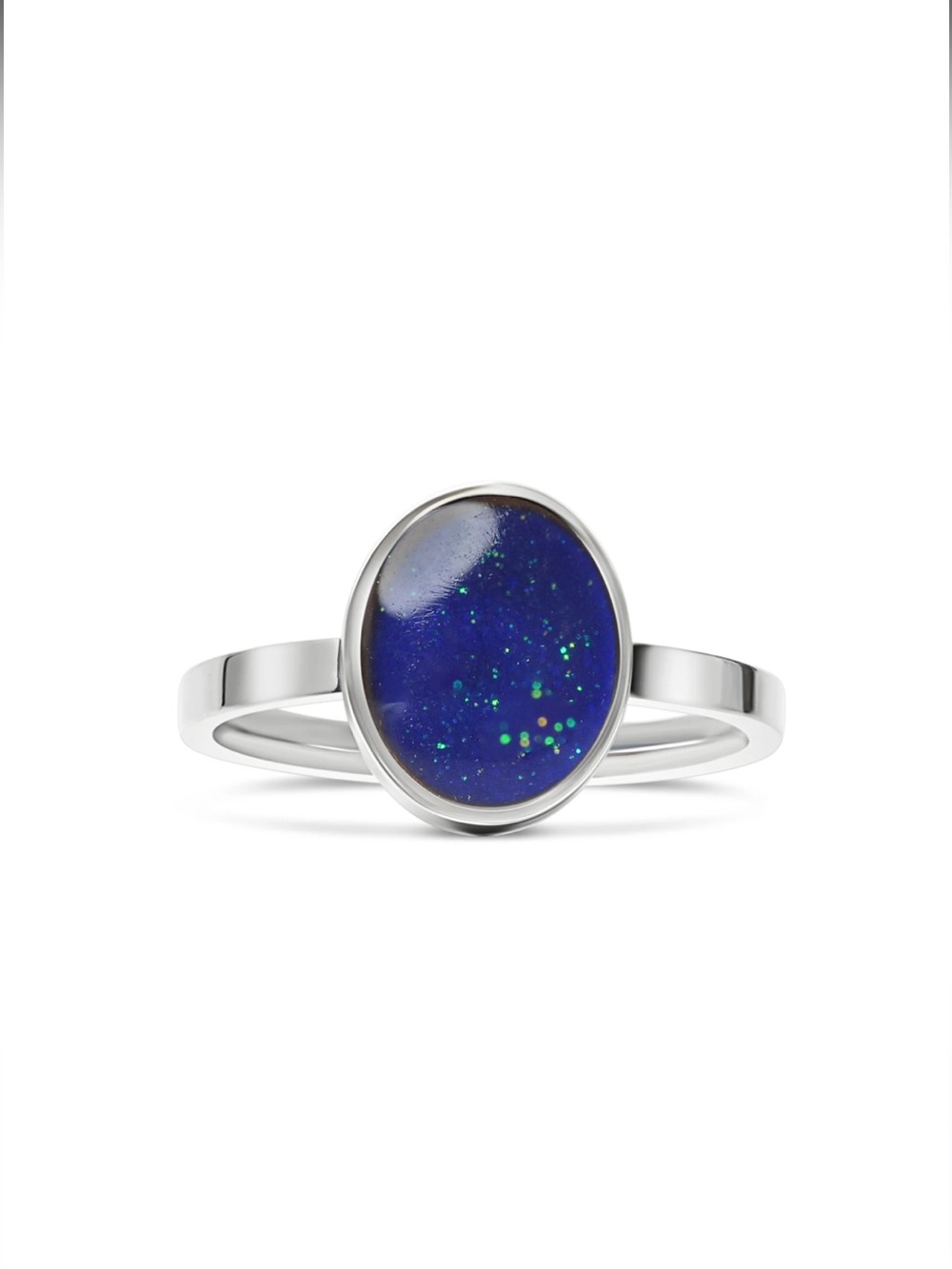 $38.00- Stainless Steel Mood Ring Ladies Size 6-9